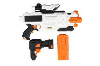 Alpha Striker Motorized Dart Gun with Scope & 20 Soft Darts