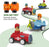 Top Gear Car Friction Powered Press and Go Toy Car 1 PCS