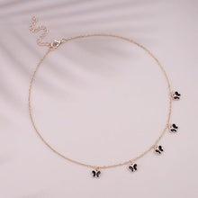 Golden Chain  Butterfly Pendant Necklaces