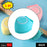 Silicon brush for bathing and scalp massage.