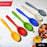 Multipurpose Silicone Spoon, Silicone Basting Spoon Non-Stick Kitchen Utensils Household Heat-Resistant Non Stick Spoons Kitchen Cookware Items For Cooking and Baking (6 Pcs Set)