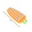 Carrot-Shaped Non-Toxic Vegetable Scrubbing Brush for Fruits & Veggies