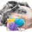 Body scrubber sponges, 6-pack, perfect for bath and shower use.