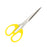 Scissors in use, demonstrating their cutting efficiency and comfortable handle grip