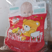 Multifunctional Waterproof BPA Free Reusable Soft Fabric Plastic Baby Bib (1 Pc)