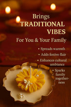 Elegant Lotus Tealight Candle – Floral Scented Handcrafted Decor