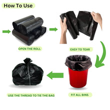Garbage Bags | 30x37 - EX. LARGE  | Leak-Proof | For Home, Kitchen, Office & Public Use