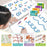 64-Page Magic Tracing Book Set – Reusable Practice Workbook for Kids | Alphabet & Number Writing | Pen Control & Preschool Learning