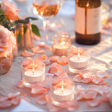 Tea Light Candles – 50 Pack, 4+ Hour Unscented Smokeless Tealights for Home & Events