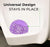 Round urinal mat with splash protection.