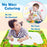 FunBlast Jumbo Magic Water Drawing Mat – Reusable Rainbow Doodle Pad for Kids | Educational & Mess-Free Fun for Toddlers, Boys & Girls