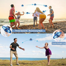 Flying Spinner Toy – Hand-Controlled Mini UFO Drone | Fidget Spinner Fun for Kids & Teens (Ages 8+) | Indoor & Outdoor Play – Blue