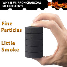 FLIRRON Magic Charcoal Burning Tablets for Dhoop - COMBO OF 3 (10 Tablets EACH Pouch)