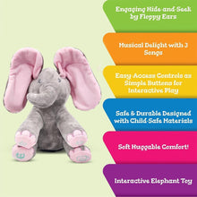TOYTALES Peek-a-Boo Elephant Plush Toy