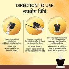 Camphor Guggal Dhoop Cup (Pack of 3)