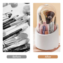 360° Rotating Makeup Brush Organizer | Brush Holder & Cosmetic Storage Stand
