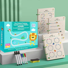 64-Page Magic Tracing Book Set – Reusable Practice Workbook for Kids | Alphabet & Number Writing | Pen Control & Preschool Learning