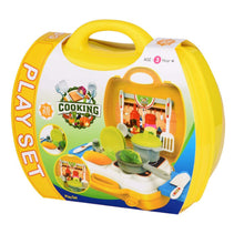 3-in-1 Kids Pretend Play Combo – Makeup, Doctor & Kitchen Set