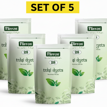 Tulsi Dyota Cow Dung Incense Sticks Agarbatti (Pack of 5, Each of 110gm)