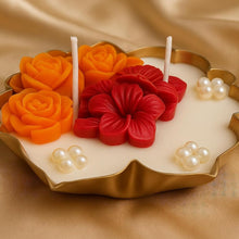 Elegant Lotus Tealight Candle – Floral Scented Handcrafted Decor