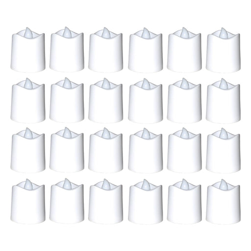 White LED tealight candles in a decorative box