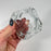Crystal quality ashtray for outdoor use