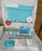 Spin mop with larger wheels for efficient cleaning