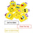 Emoji design hot water bag for quick pain relief and comfort.