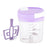 Compact chopper and slicer for kitchen use, ideal for various food items