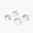 Corner protectors with high-resistant adhesive, clear and effective, pack of 4.