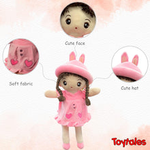 TOYTALES Soft Plush Baby Doll with Bunny Hat
