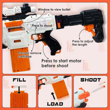 Alpha Striker Motorized Dart Gun with Scope & 20 Soft Darts