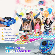 Flying Spinner Toy – Hand-Controlled Mini UFO Drone | Fidget Spinner Fun for Kids & Teens (Ages 8+) | Indoor & Outdoor Play – Blue