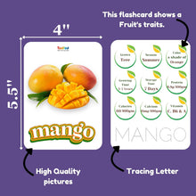 TodFod Fruit Flash Cards for Nursery & Kindergarten