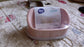 Soap Container, Soap Box Household Kitchen and Bathroom Can Use PP Material Drain Box Double Soap Dish, for Bathroom Shower Home Outdoor Camping (1 Pc)