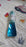 Ice remover scoop with ergonomic grip and anti-rust design for freezers.