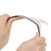 Cleaning wiper for car mirrors and windows