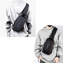 USB Charging Anti-Theft Shoulder Sling – Waterproof Sports Backpack