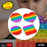 Push  bubble sensory toy in mixed colors