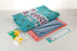 Multicolored play tent with a focus on its vibrant design and structure