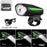 Rechargeable Bicycle LED Bright Light (1 Pc)