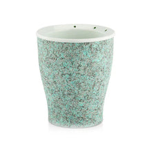 Decorative Lobello Cone Painted Pots – Set of 3 with Philodendron Ceylon Golden Indoor Plant