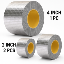 Heat-Resistant Aluminum Foil Tape Roll – Self-Adhesive, Waterproof & Insulated (Combo)