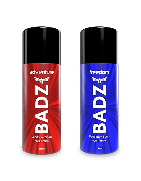 BADZ Adventure and Freedom long lasting Deodorant Spray ( 150ML )