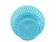 Durable round plastic trays for organizing and storage.