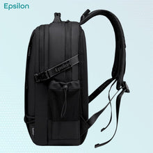 Epsilon Laptop Backpack for Men Women 25L Lightweight Water-resistant Medium Size Casual Backpack 15.6-inch Laptop Bag 5 Pockets Sleek for College Office Daypack