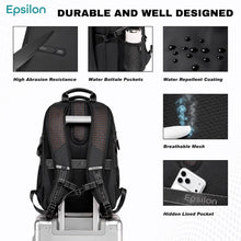 Epsilon Lightweight Laptop Backpack 15.6