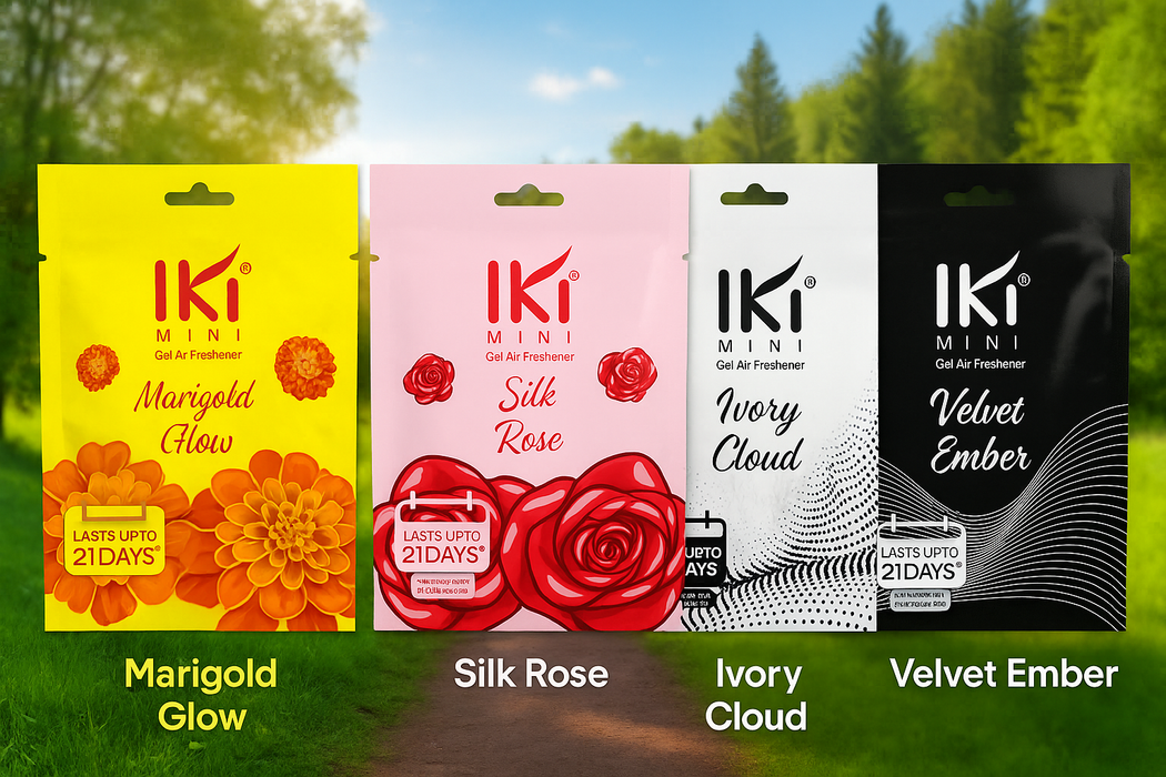 IKI Mini Gel Air Freshener (PACK - 6)