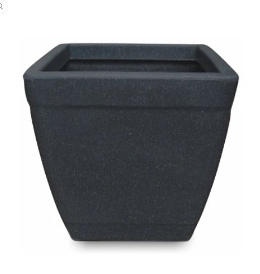 Roto Dove White Square Planter