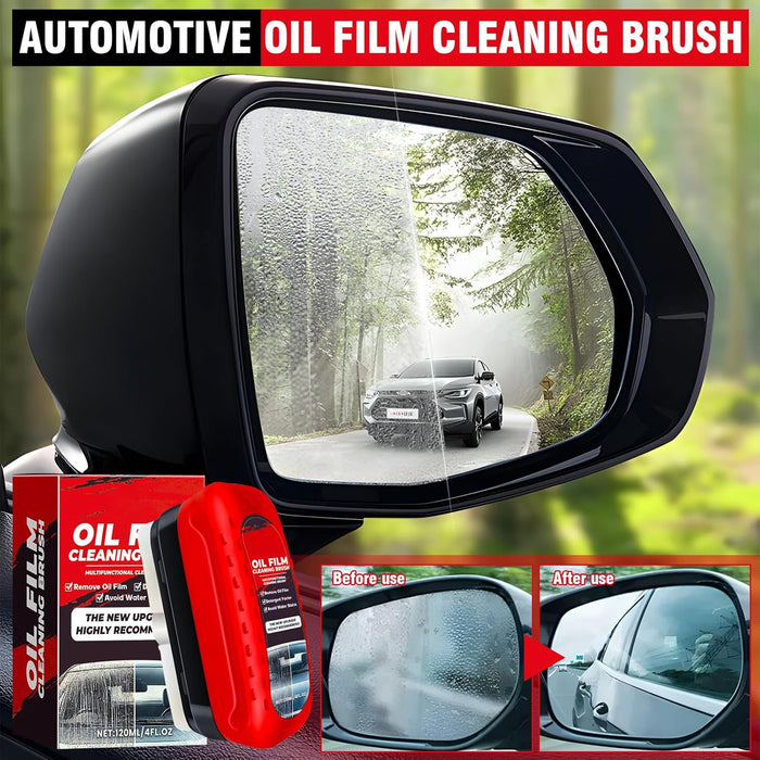 Multifunctional Car Oil Film Cleaning Brush